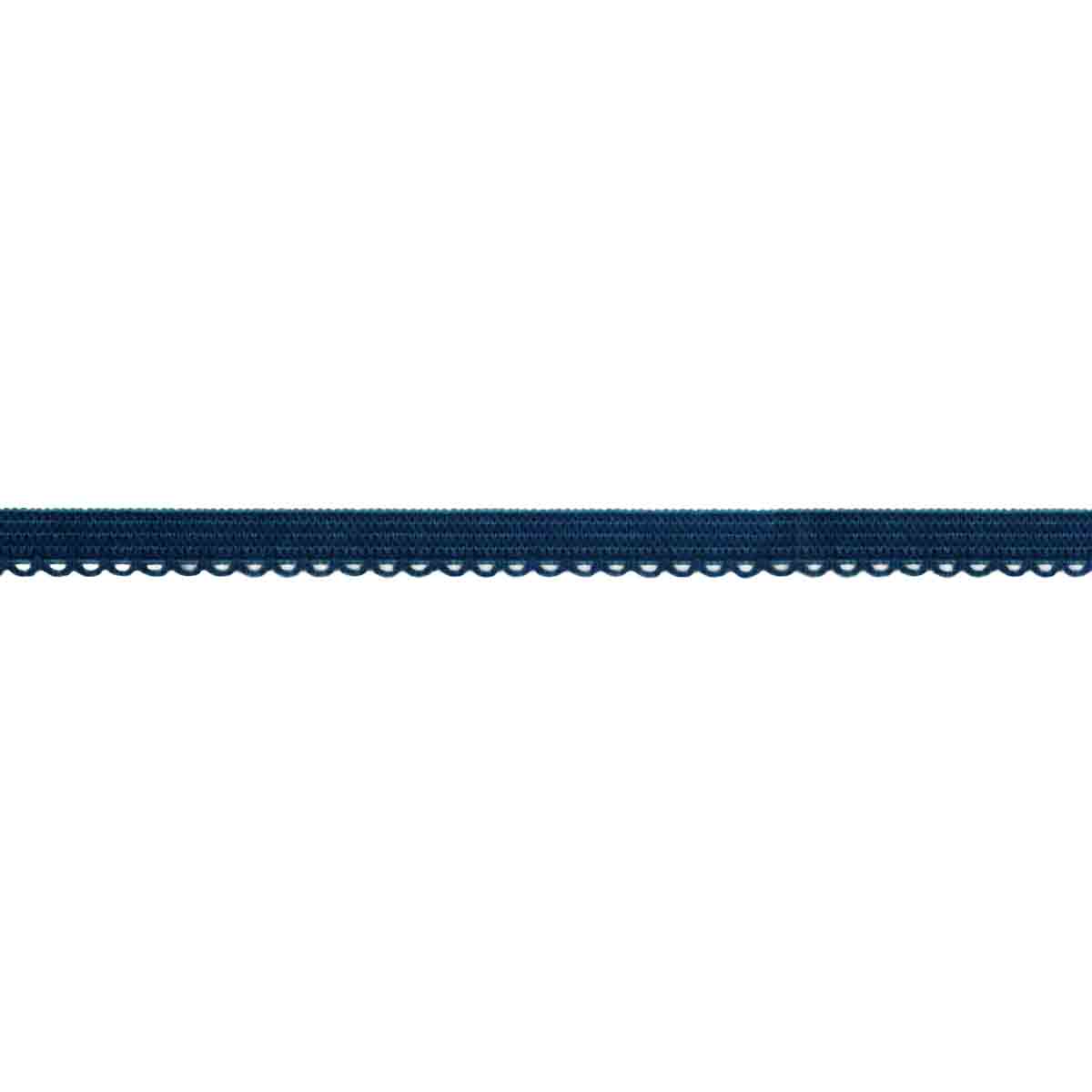 Резинка ажурная (уп. 50 м) арт. 3001-08 шир. 8 мм синий