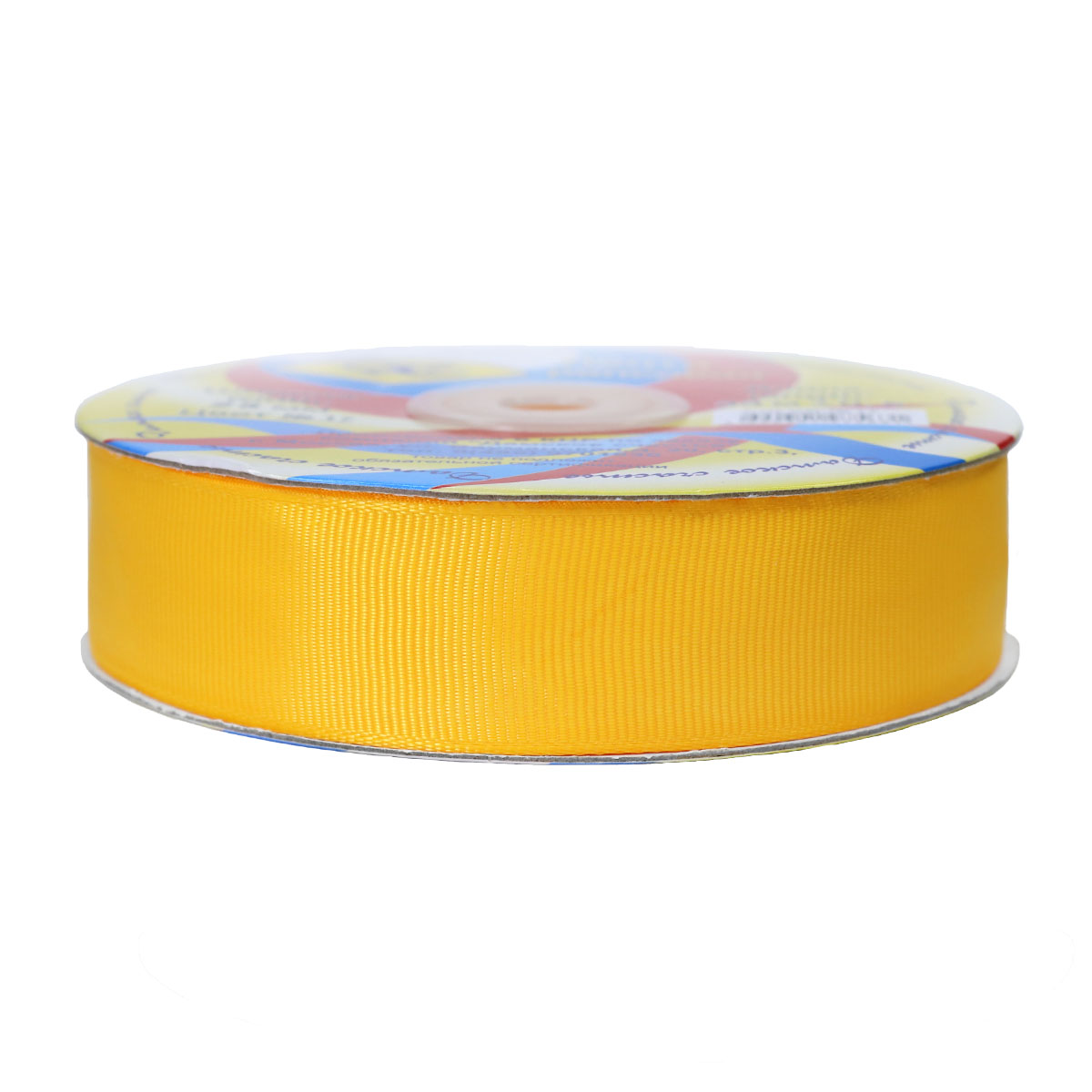 Лента репсовая*(уп. 33 м) шир. 25 мм № 17 желтый