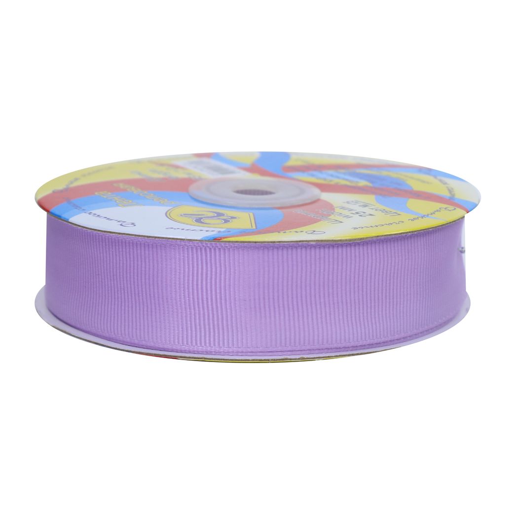 Лента репсовая*(уп. 33 м) шир. 25 мм № 125 сиреневый