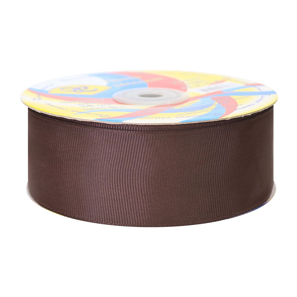 Лента репсовая*(уп. 33 м) шир. 38 мм № 31 коричневый