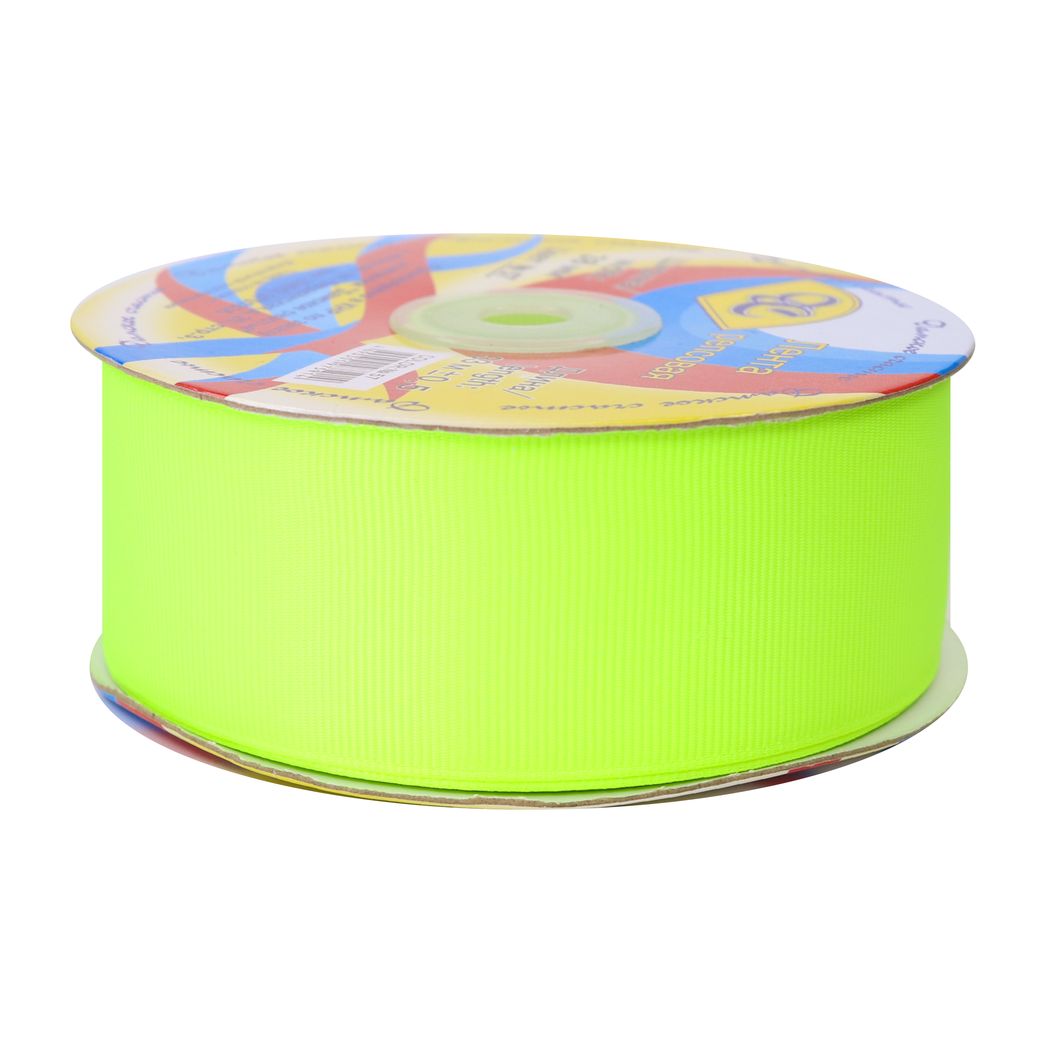 Лента репсовая*(уп. 33 м) шир. 38 мм № 57 салатовый