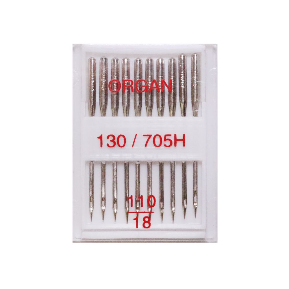 Иглы &quot;ORGAN&quot;  130/705Н универсал. № 110  для БШМ (10 игл) -------------------