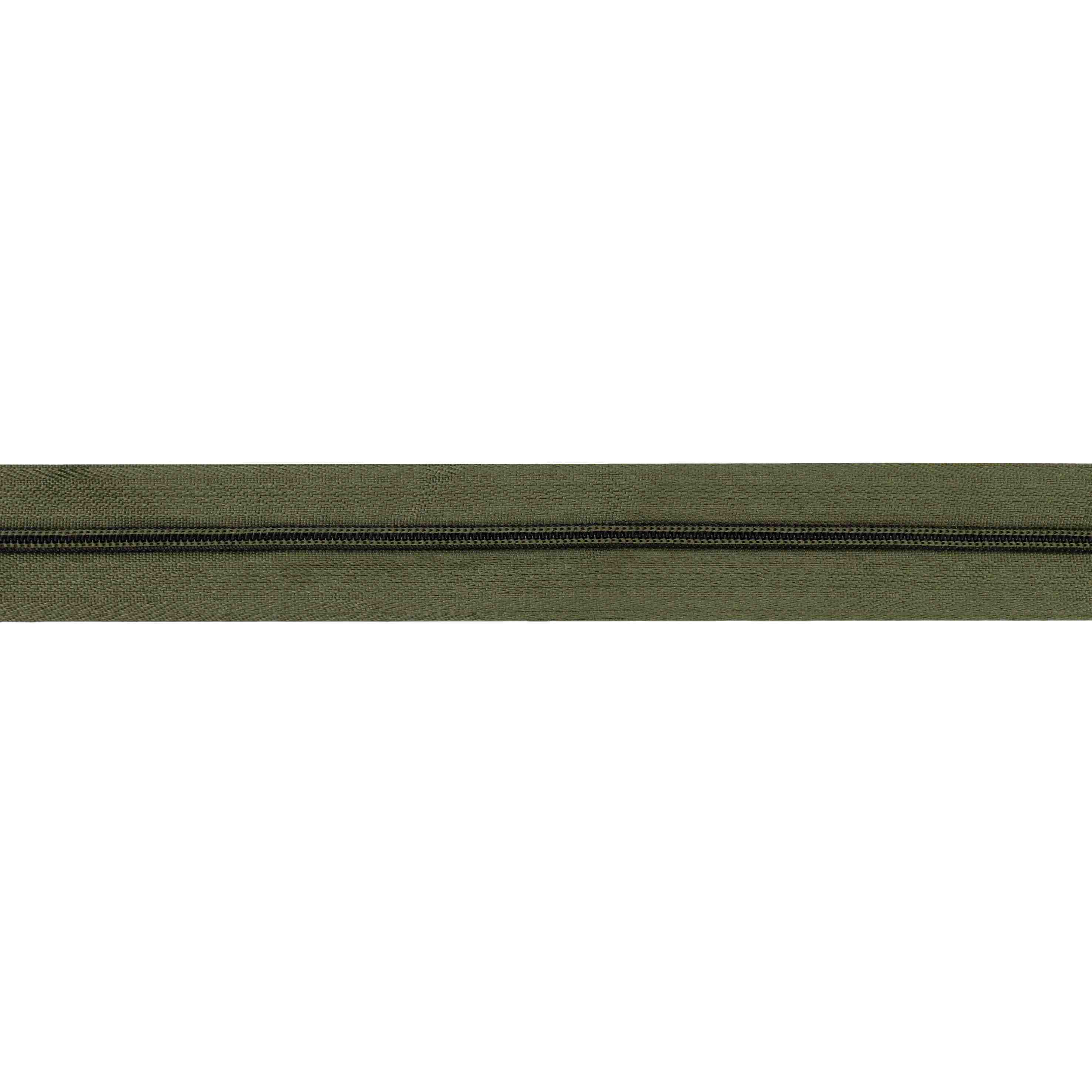 Молния рулонная тип -3 (уп. 200 м) № 060 ДС темно-оливковый