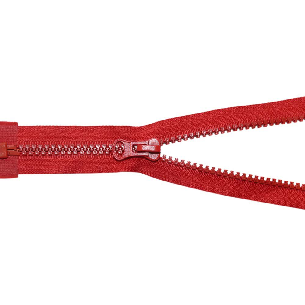 Молния "трактор" тип 8 1 замок 70 см № 259 ДС красный ^