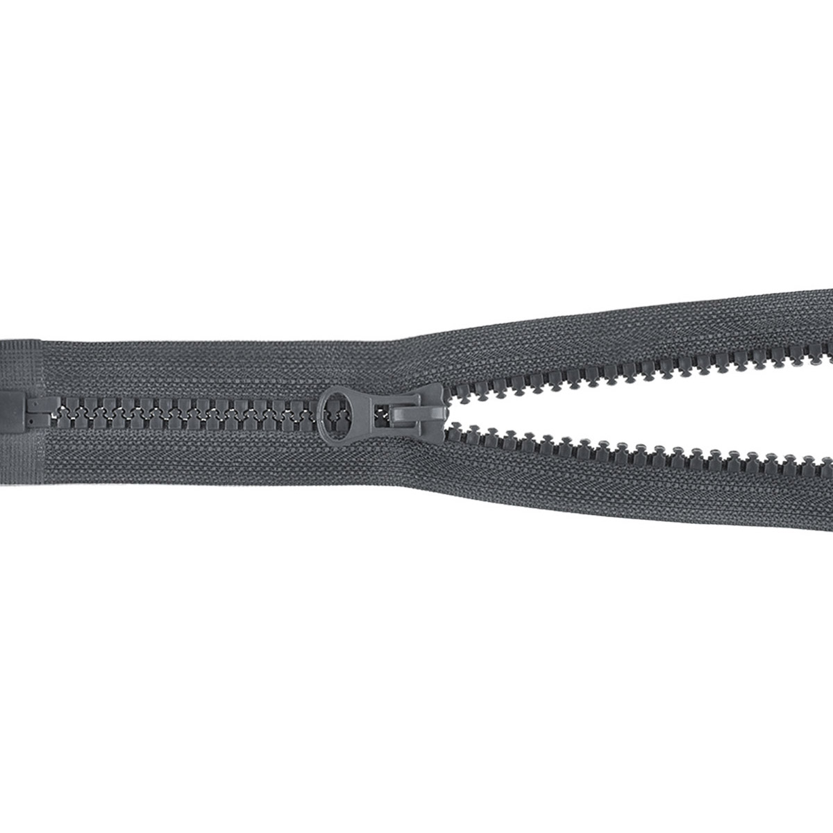 Молния "трактор" тип 8 1 замок 80 см № 362 ДС темно-серый