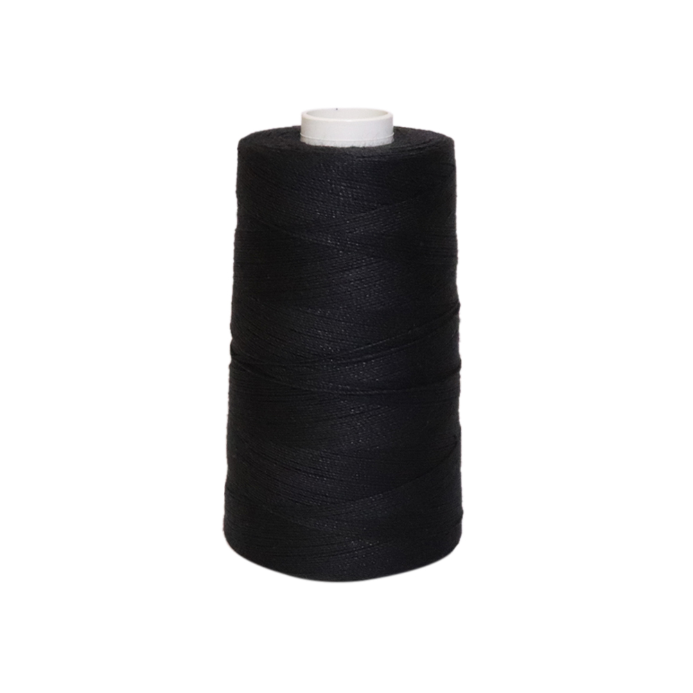 Нитки обувные  100 ЛХ  1000 м черные уп. 15 шт. (ПНК им. С.М. Кирова) ( в коробе 7 уп.)