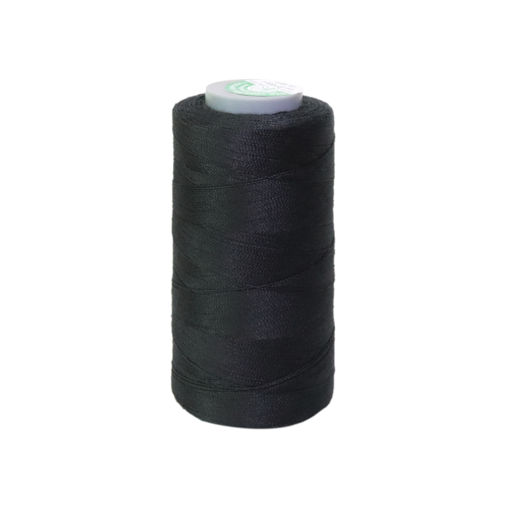 Нитки обувные  100 ЛЛ  1000 м черные уп. 15 шт. (ПНК им. С.М. Кирова)