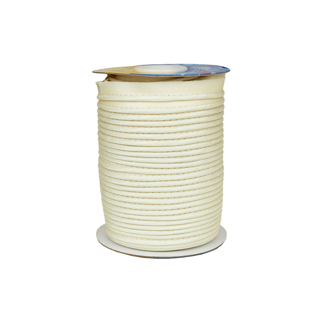 кант атласный (уп. 66 м) шир. 12 мм № 002 ДС айвори