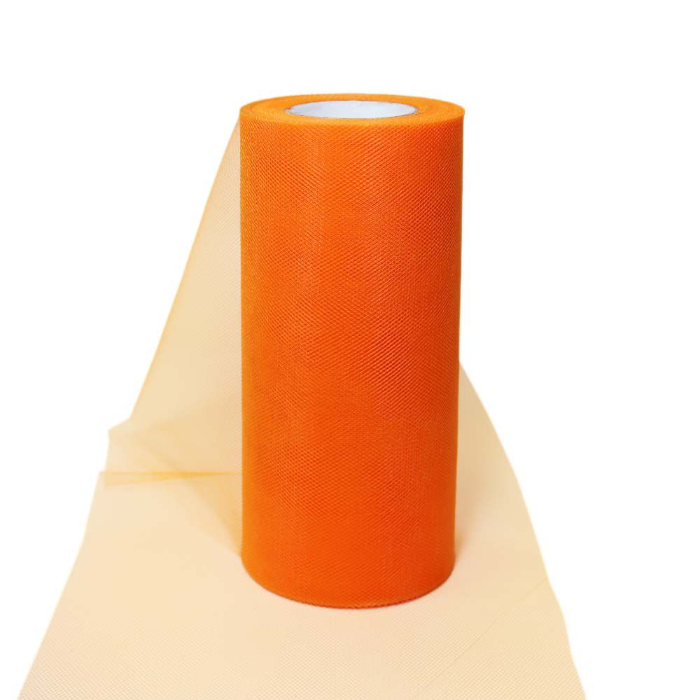 Фатин средней жесткости (уп.25 ярд) ш. 15см (54) оранжевый