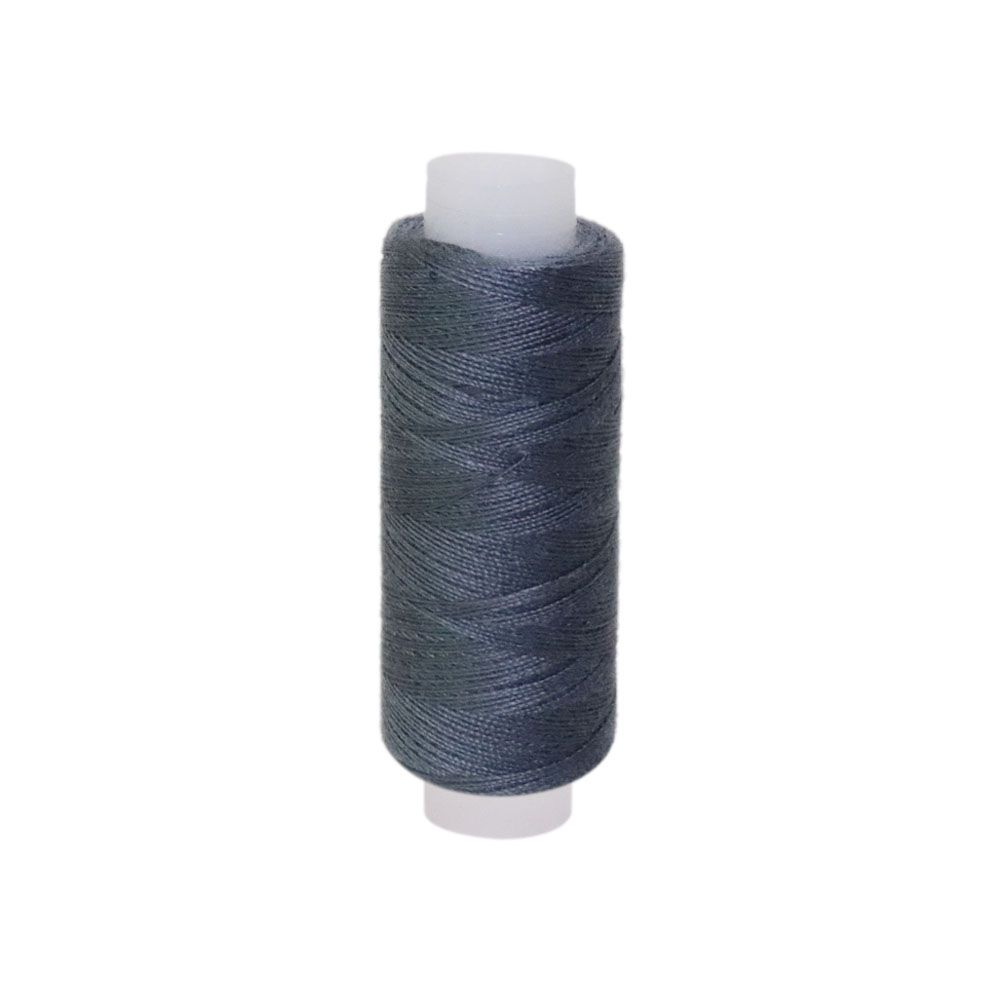 Набор ниток   п\э 40\2  200 ярд.*  (уп. 10 шт. ) № 385 ДС серый -----