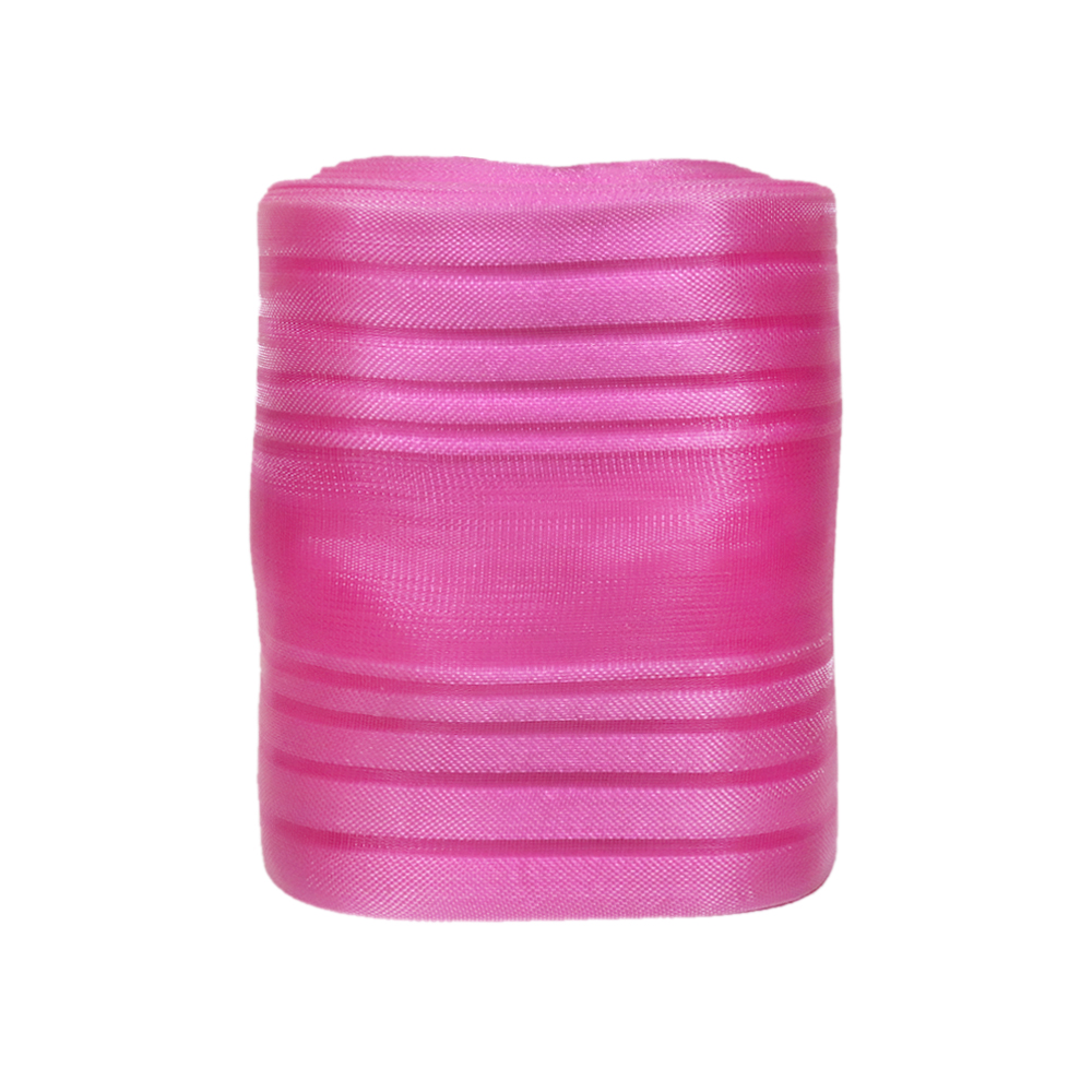 Лента капроновая 1c90-91  шир. 85 № 223 ДС ярко-розовый (уп. 25 м)
