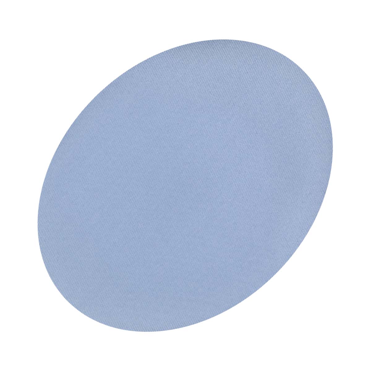 Заплатка термоклеевая (уп.1 пара) овальная 142 х 110 мм, 15сек при темп.150°С, цвет серо-голубой