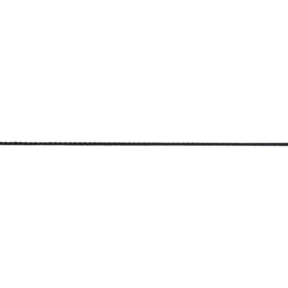 Шнур для мокасин 1с16  на бобине шир. 1,5 мм т. серый (уп. 200 м.)