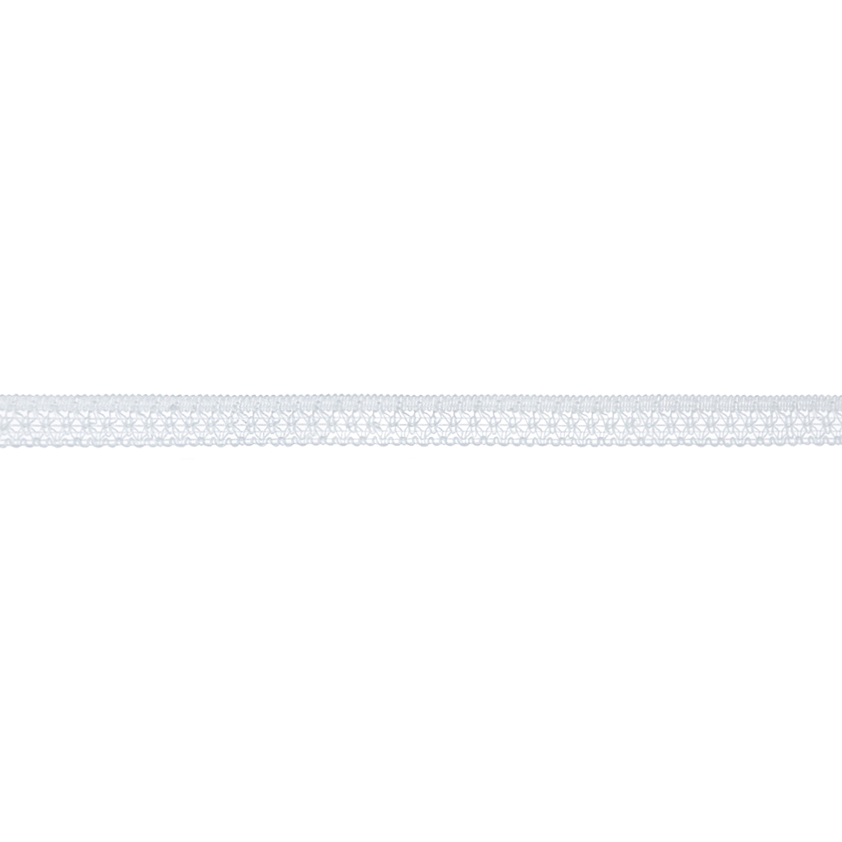 Тесьма отделочная белая арт. с5698 шир. 10 мм (уп. 50 м)