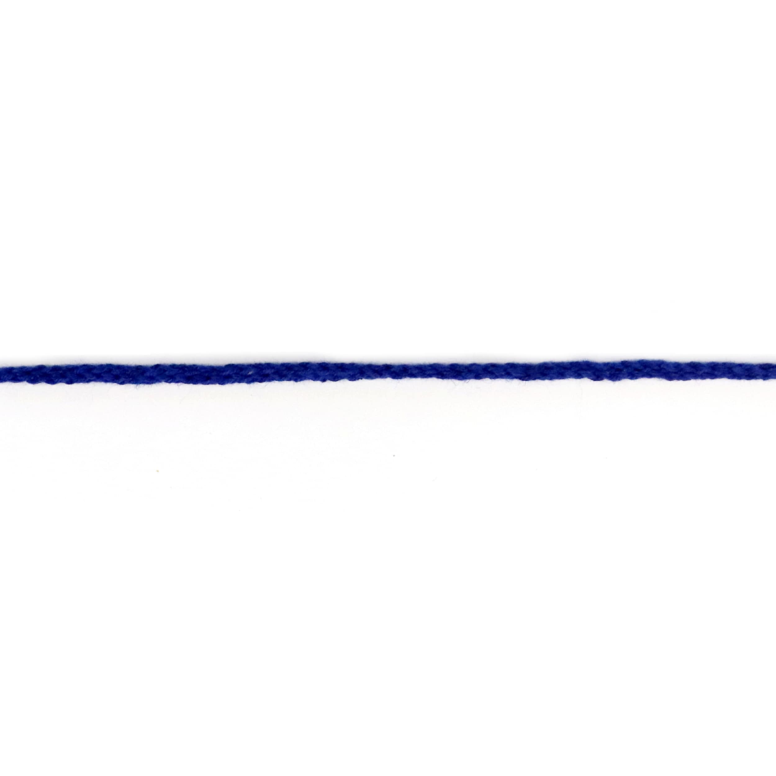Шнур х/б 3098 диам. 2 мм № 181 ДС синий (уп. 20 м)
