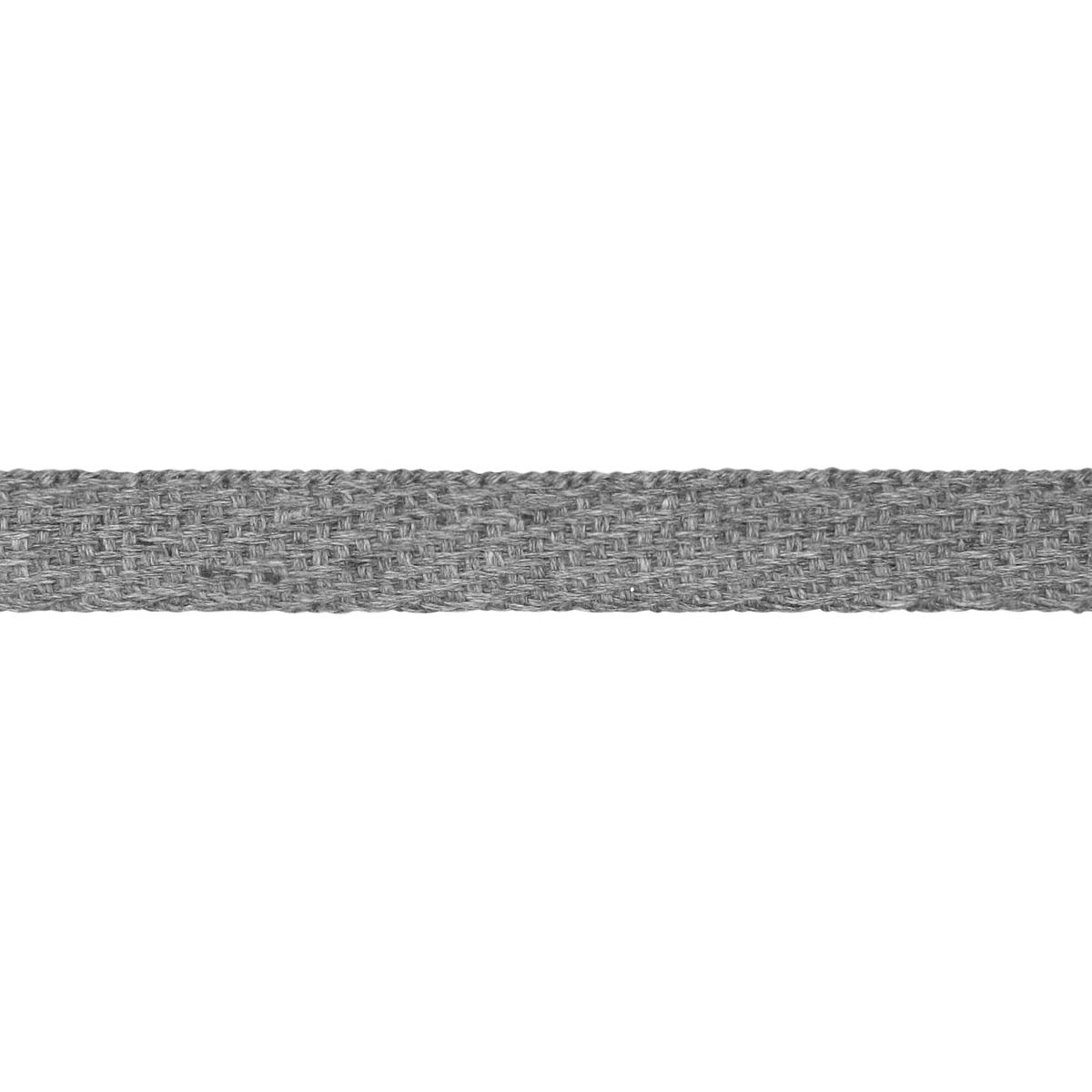  3860 х/б шир. 14 мм № 355 ДС серый (уп. 20 м) (17/30)  в .