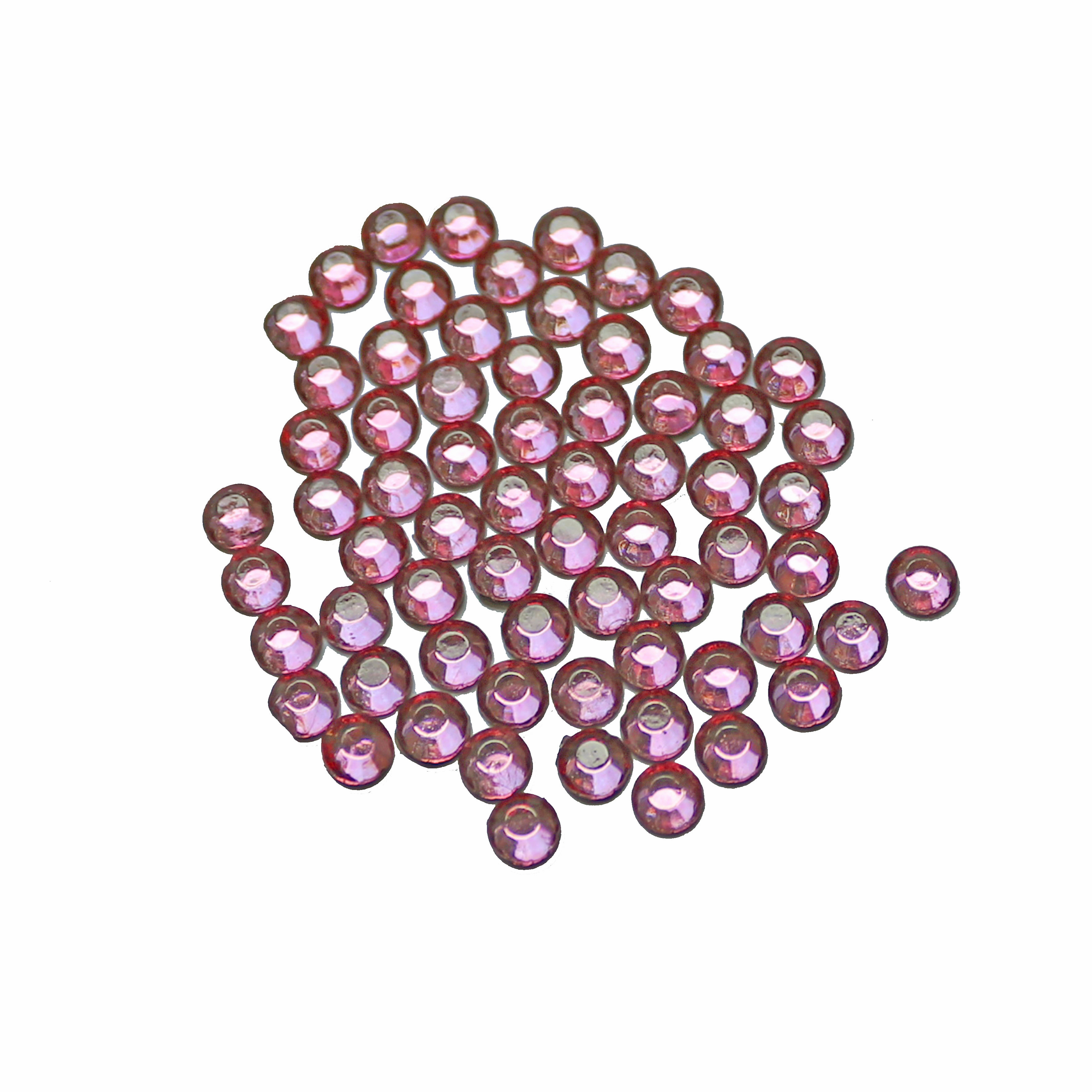 Стразы клеевые стекло* (grade A) SS 16 (уп. 144 шт.) д.3,9 мм №9022 Rose - розовый