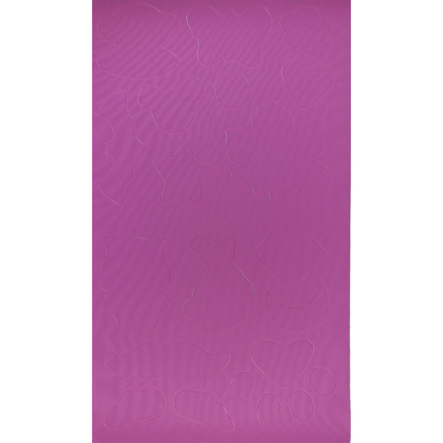 Патчи * (уп. 10 шт) самокл. в листе 16 видов/14,5х24 см, арт.1/(29) розовый