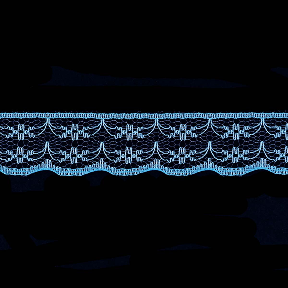 Кружево* арт.133-1 ш.20 мм (уп.50ярд) (09) голубой