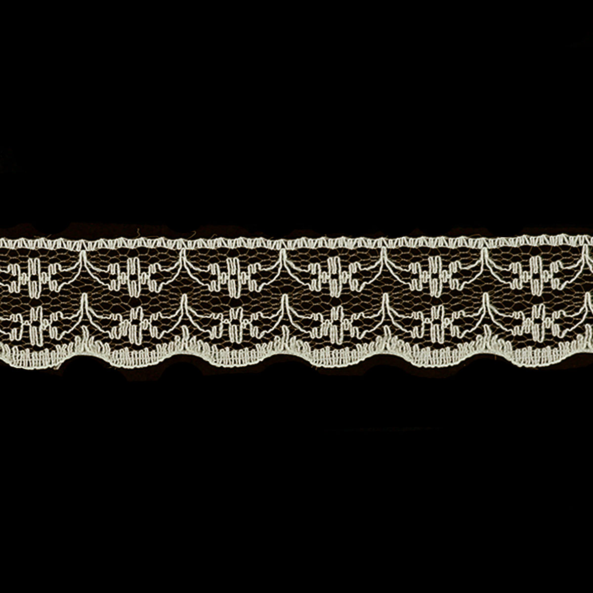 Кружево* арт.133-1 ш.20 мм (уп.50ярд) (05) молочный