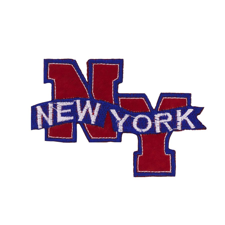 Лейбл клеевой (уп. 12 шт.) 95х42 мм арт. 2586 &quot;New York&quot;