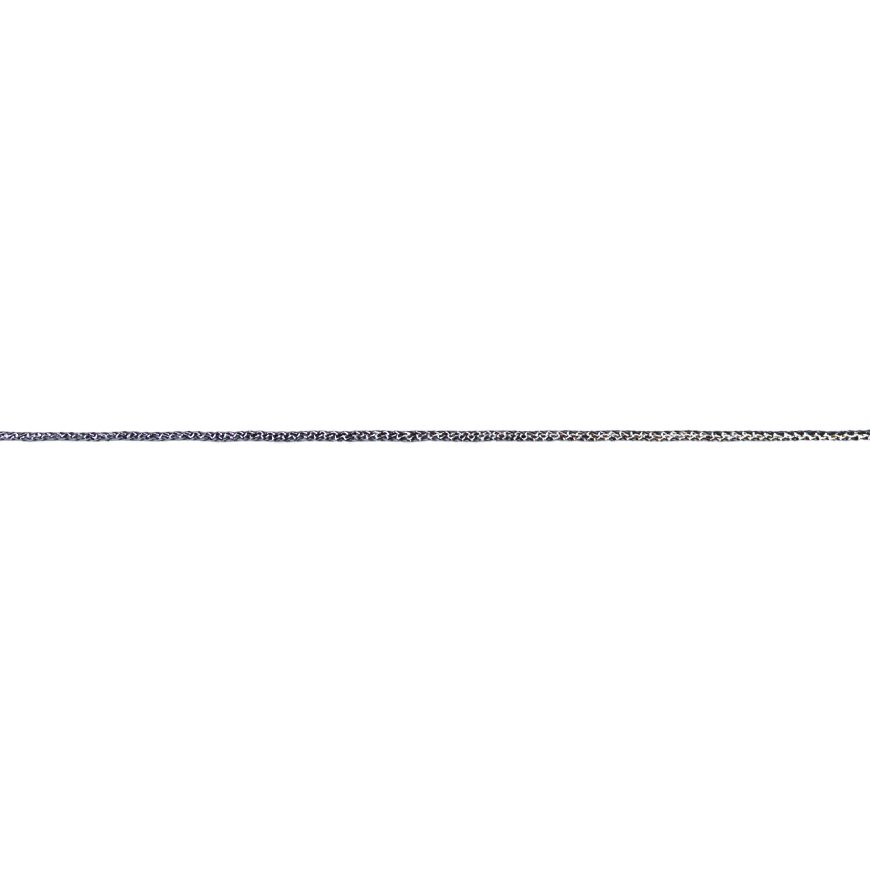 Шнур  отделочный арт. 2736  диам. 1 мм (уп. 50 м) серебро
