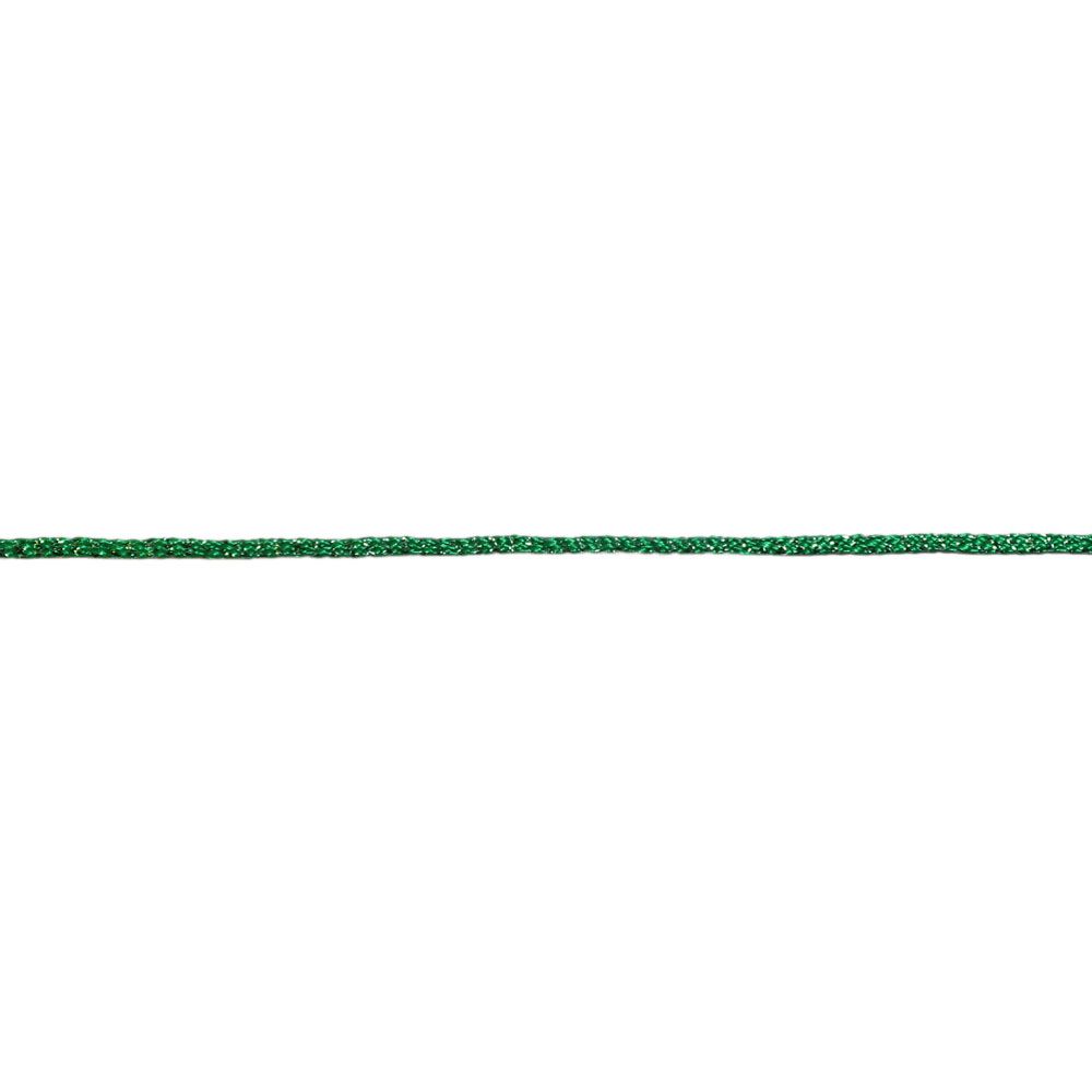 Шнур  отделочный арт. 3026  диам. 2 мм (уп. 50 м) зеленый -----------