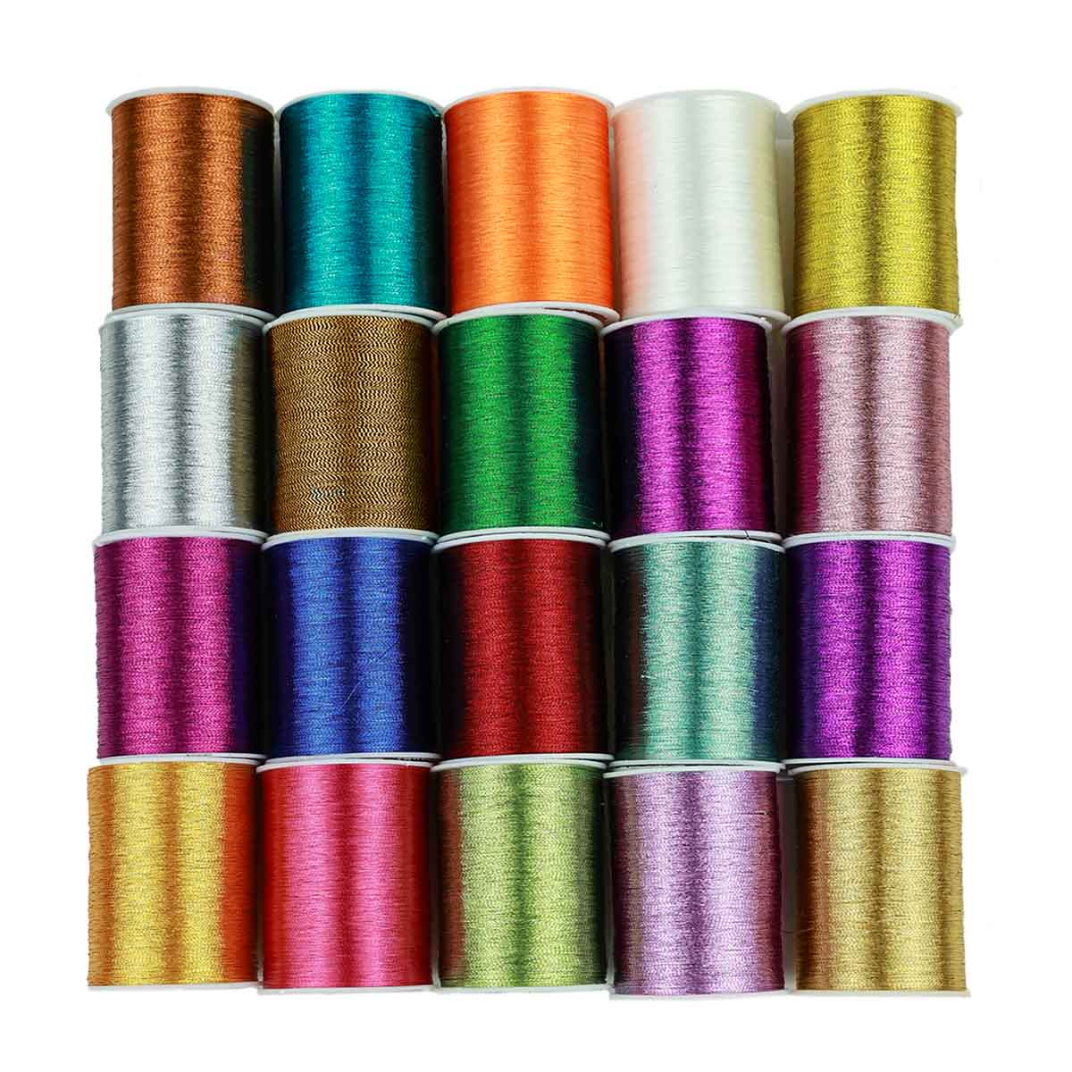 Люрекс 100 м (уп. 20 шт.) (в блистере) ассорти