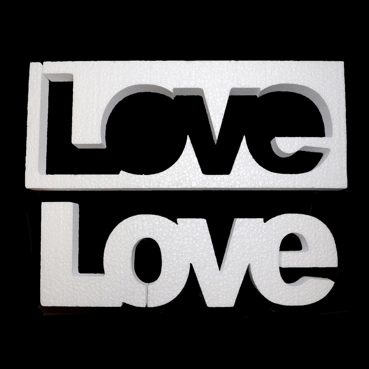 4501 Слово из пенопласта &quot;Love&quot; 30 см (уп. 1 шт)
