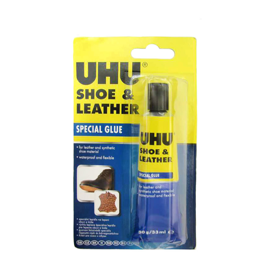 Клей UHU для кожи и обуви 33 мл. арт. 46680 (уп. 1 шт.)