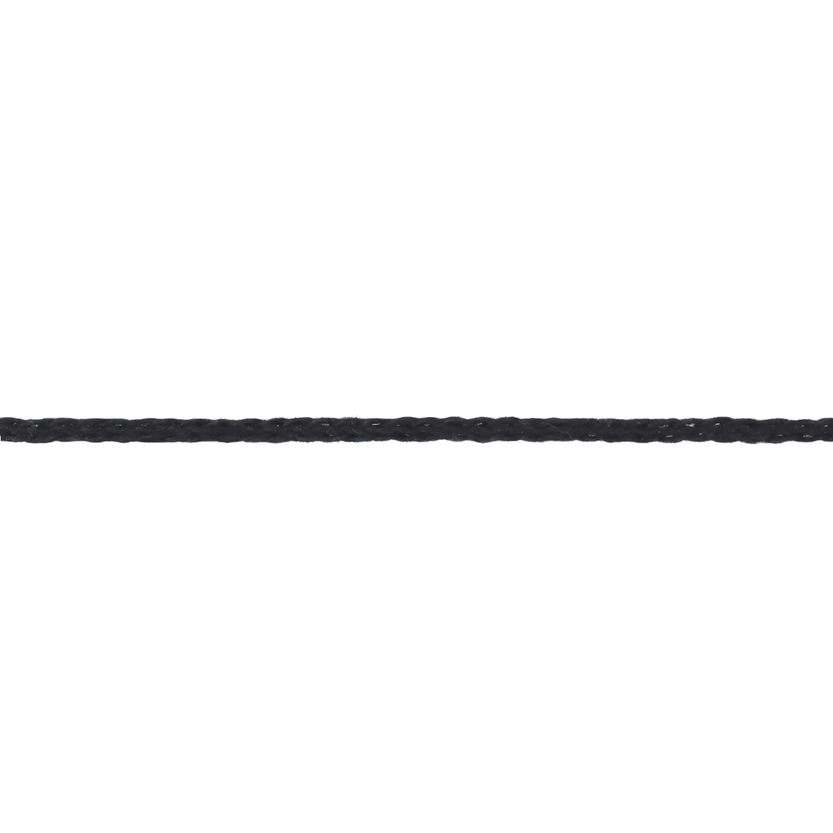 Шнур К-2 х/б диам. 2 мм № 365 ДС черный (уп. 50 м) (2064к)