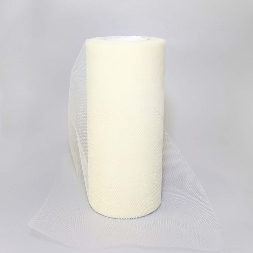 Фатин средней жесткости (уп.25 ярд) ш. 15см (06) молочный