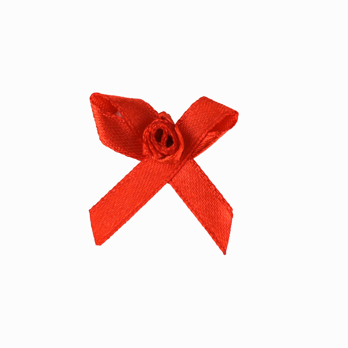 Бантик арт.1-41 № 26 (уп   10шт) 25х26 мм красный