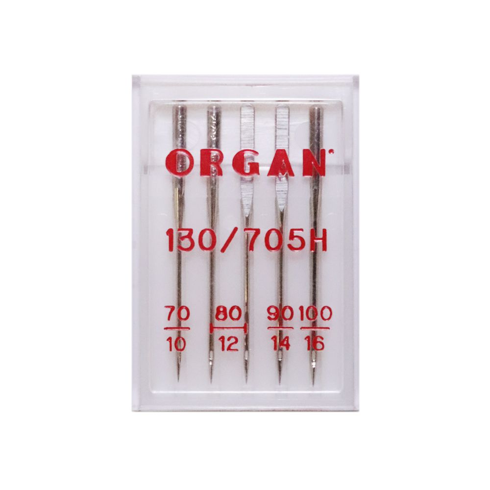 Иглы &quot;ORGAN&quot;  130/705Н универсал. № 80  для БШМ (5 игл)