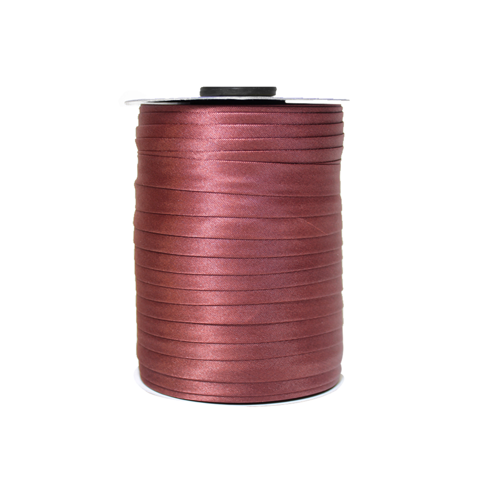 Косая бейка (уп. 132 м) шир. 15 мм № 244 ДС бордово-коричневый