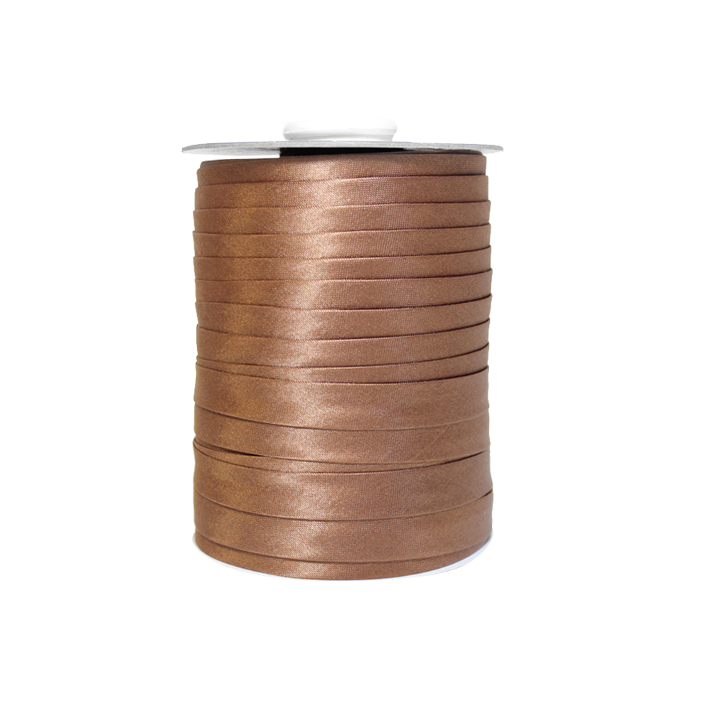 Косая бейка (уп. 132 м) шир. 15 мм № 275 ДС светло-коричневый
