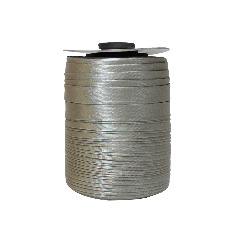 Косая бейка (уп. 132 м) шир. 15 мм № 344 ДС серый