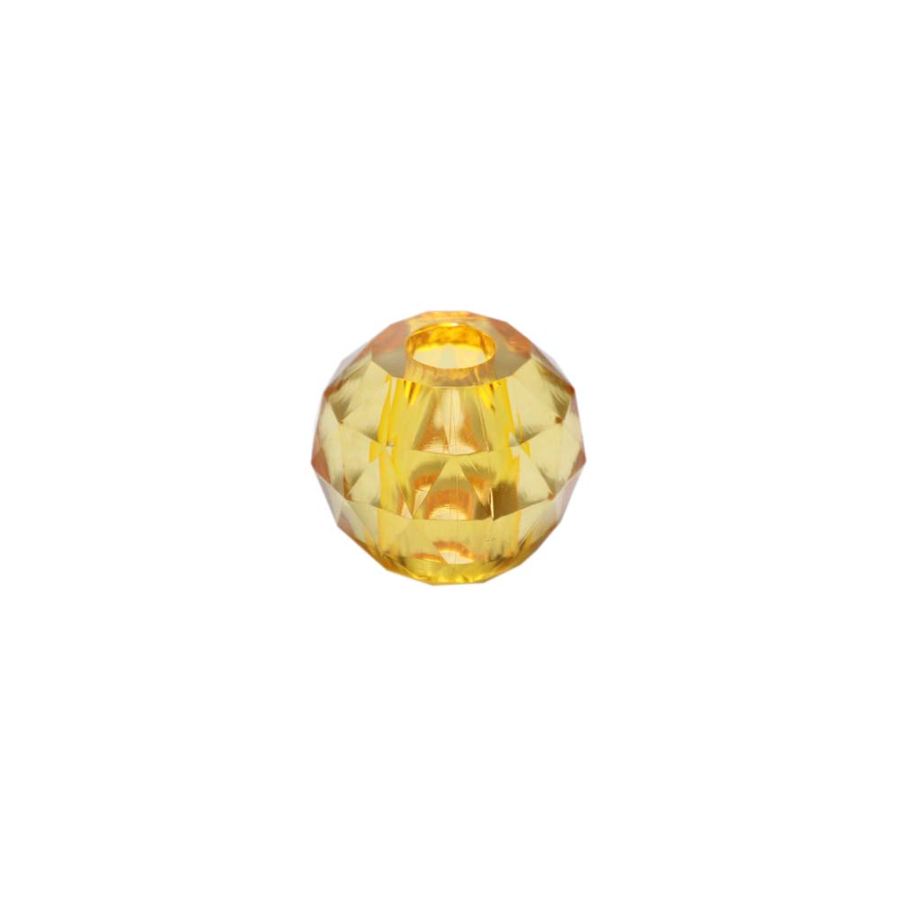 Бусины арт. 82225 крупные (диам. 3 см) (уп. 100 гр) № L 012 оранжевый