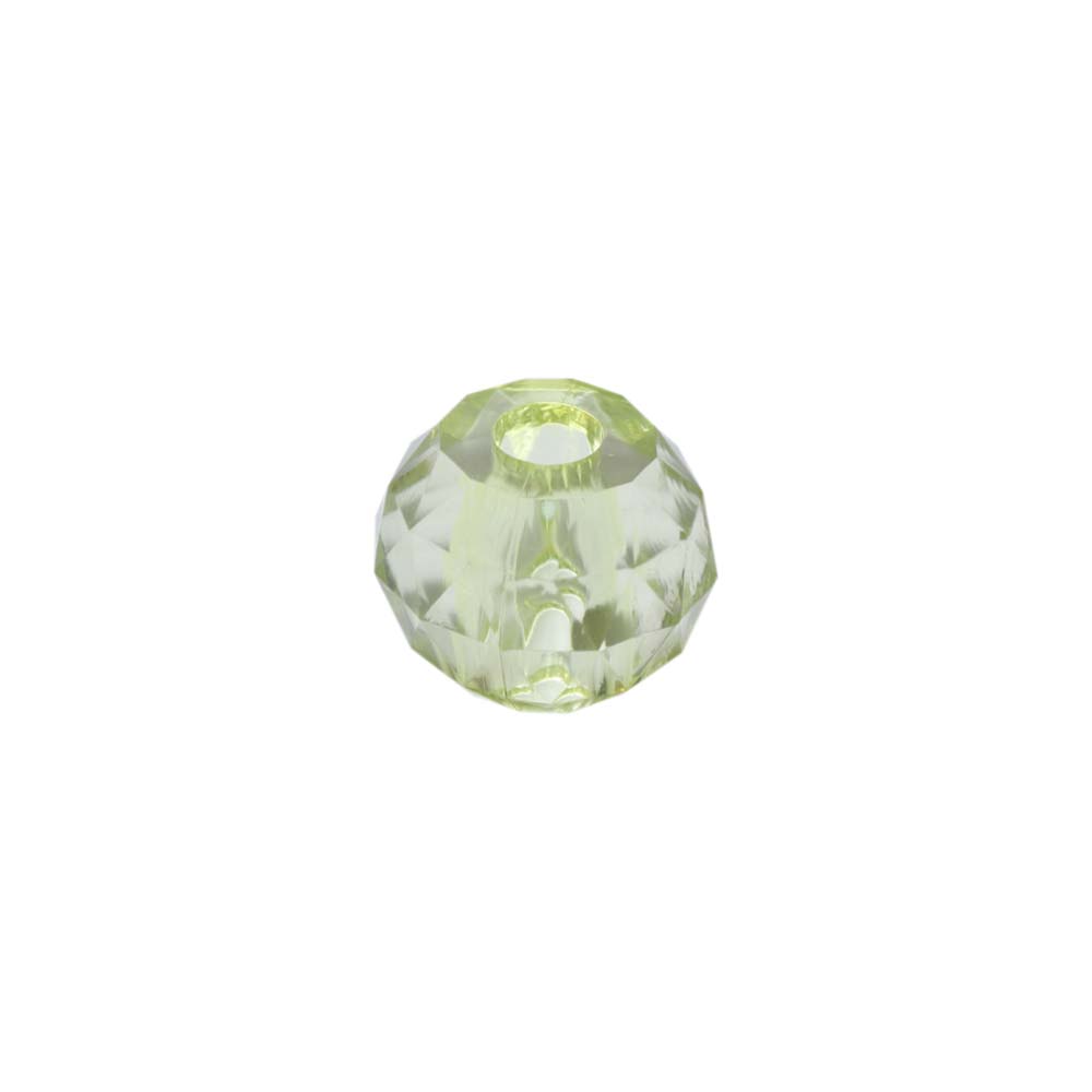 Бусины арт. 82225 крупные (диам. 3 см) (уп. 100 гр) № L 044 салатовый