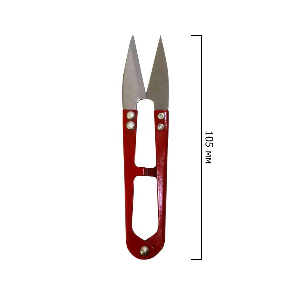 Ножницы окантовочные на пластине № 3 (дл. раб. части 32 мм, метал. ручки, уп. 12 шт)