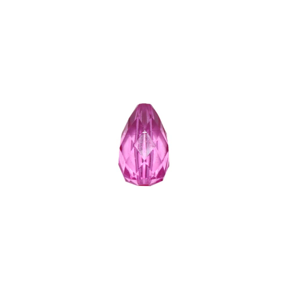 Бусины арт. Е33 (уп. 100 гр) №С 15/18*10 мм розовый