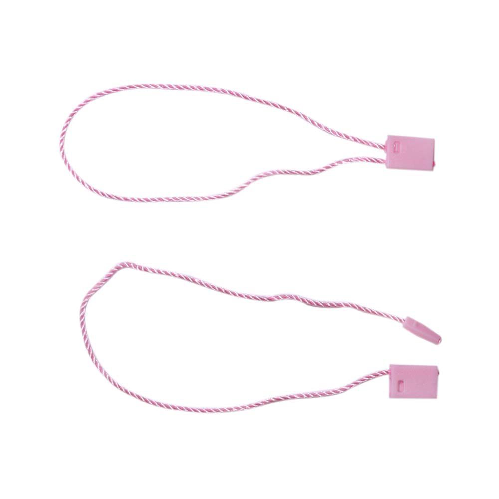 Пломба-этикеткодержатель (уп. 950 +/- 50шт) 9см (01) розовый