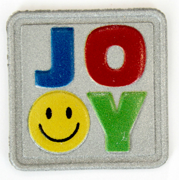 Светоотражающая нашивка &quot;Jooy&quot; 25х25 (уп. 10 шт.)