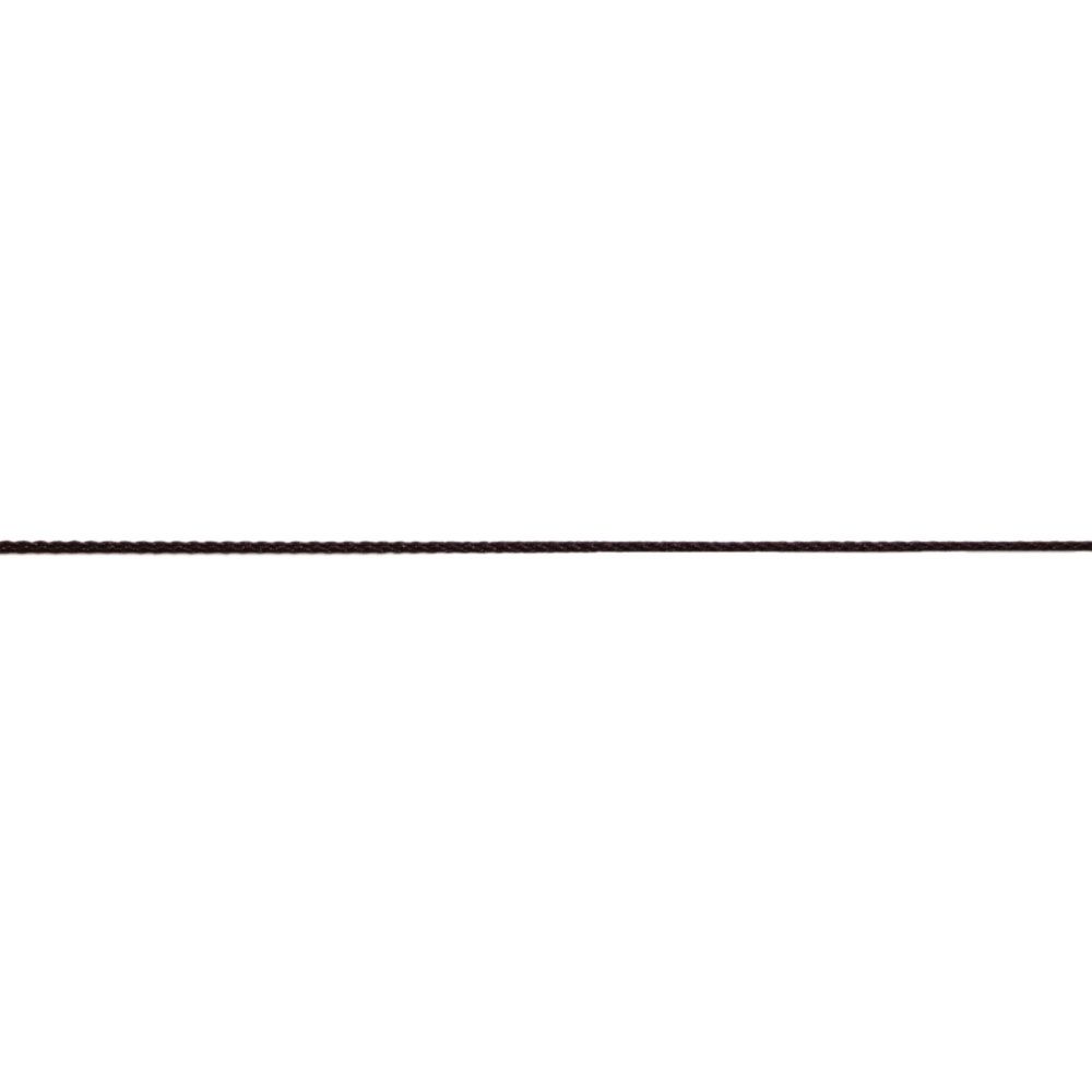 Шнур для мокасин 1с16  на бобине шир. 1,5 мм т.коричневый (уп. 200 м.)