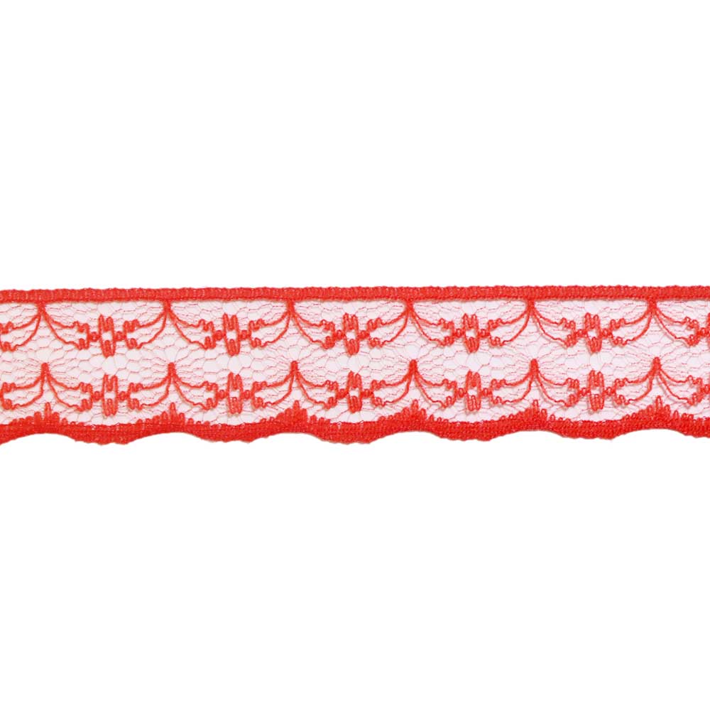 Кружево* арт.133-1 ш.20 мм (уп.50ярд) (11) красный