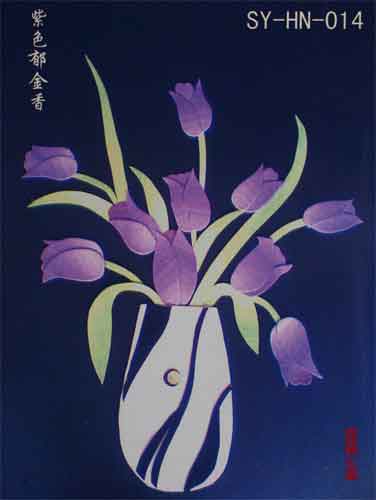 Набор для рукоделия* Картина из лоскута детские арт. SY-HN-014 тюльпаны
