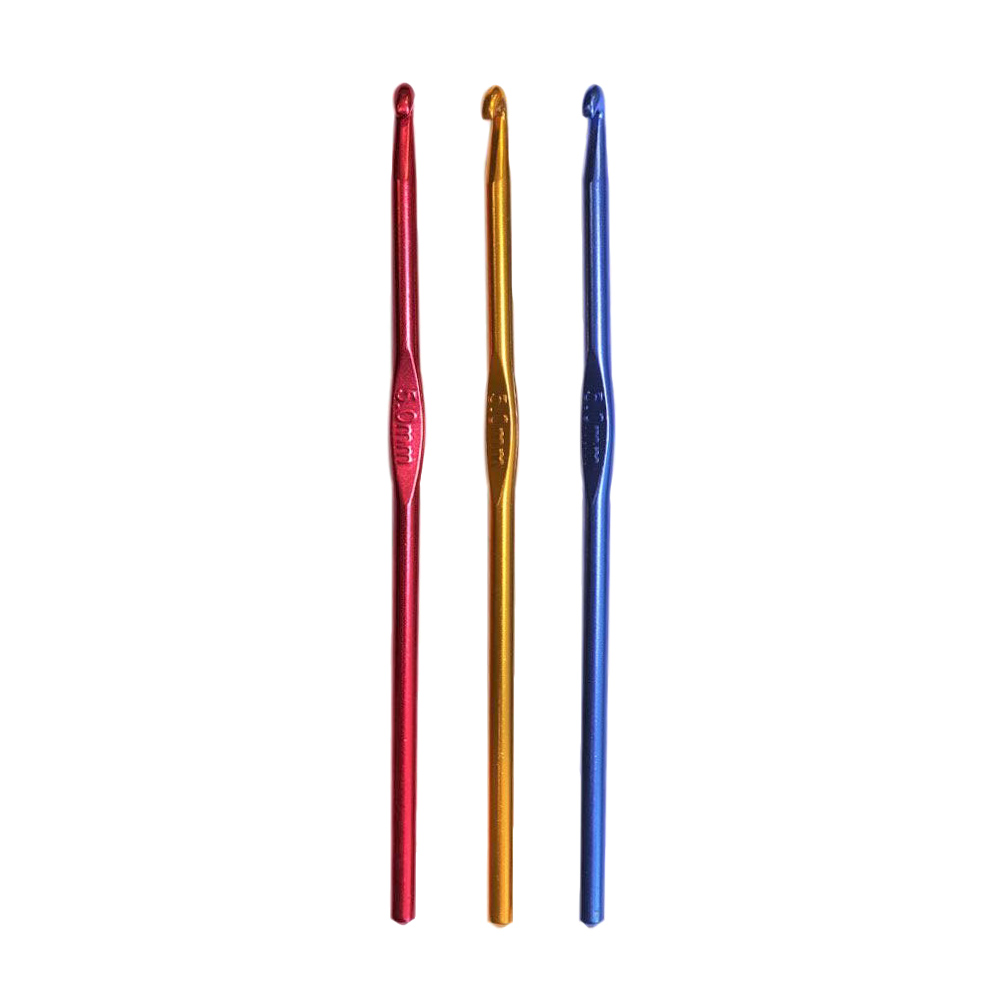 Крючки металлич. с цветным покрытием (уп.10 шт) дл. 15 см диам. 5