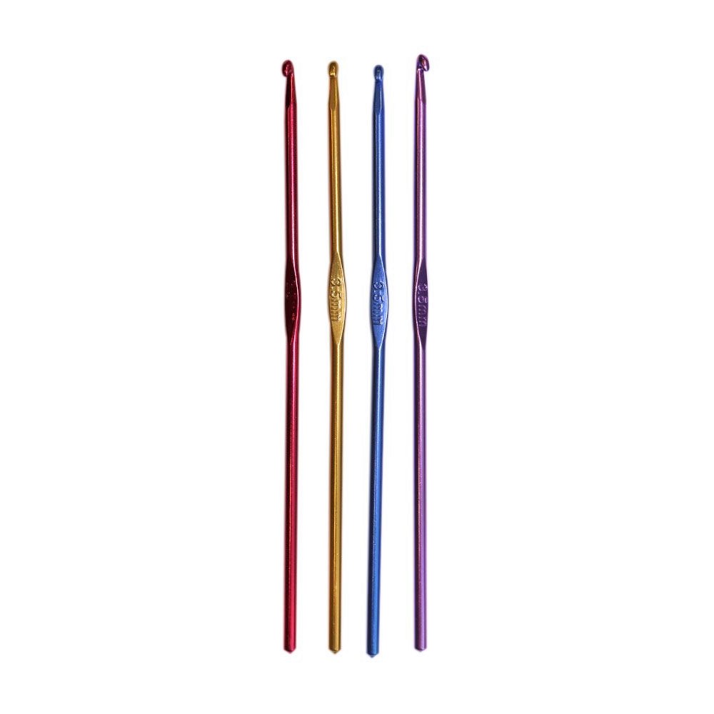 Крючки металлич. с цветным покрытием (уп.10 шт) дл. 15 см диам. 3,5