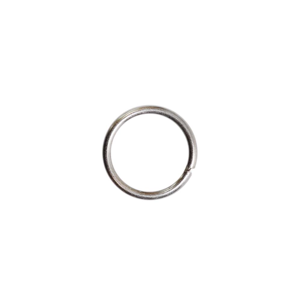 Кольцо шторное металлическое никель (э)  диам. 30 мм №4/4  (уп. 29 шт.) 4150699