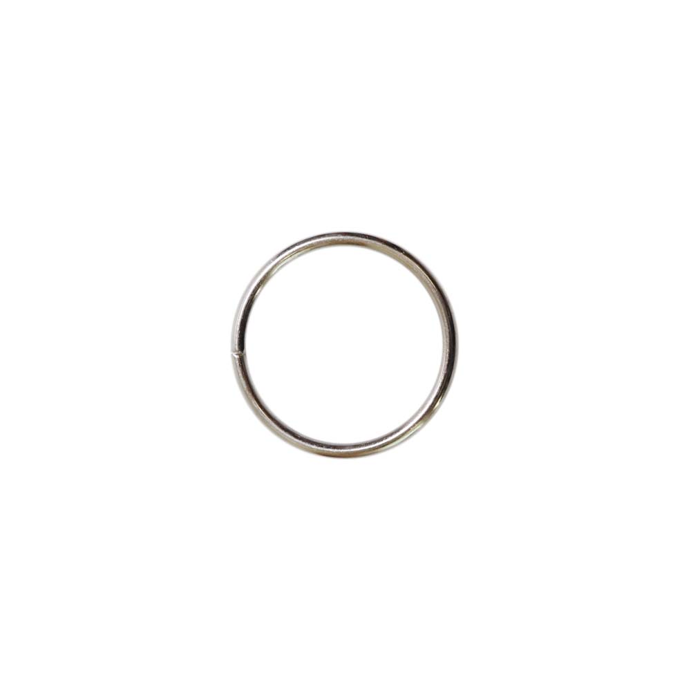 Кольцо шторное металлическое никель (э)  диам. 35 мм №5  (уп. 50 шт.) 4150471